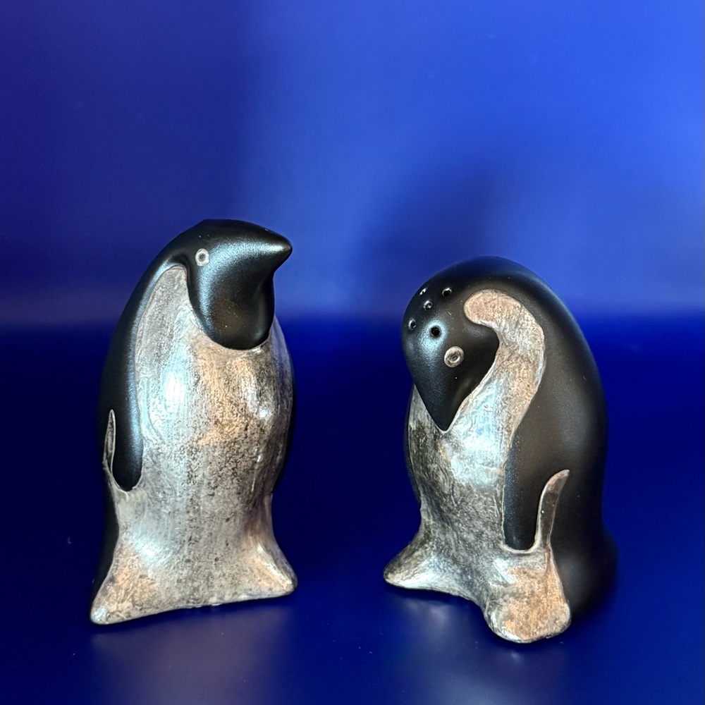 Famous Designer,EmiliaCastillo, Penguin Salt & Pepper Shakers For WonderfulTable